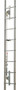 Tractel Stopcable Ladder Safety System with Standard Upper Bracket, 90 ft. Galvanized Steel Wire Rope - L1T890/1 Tractel Stopcable Ladder Safety System with Standard Upper Bracket, 90 ft. Galvanized Steel Wire Rope - L1T890/1