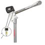 OZ Lifting 1000 Lb. Alumi-Lite Davit Crane with 12V DC Electric Winch