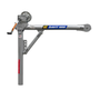OZ Lifting 1000 Lb. Steel Davit Crane with Carbon Steel Brake Winch
