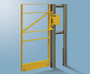 Tractel ZT Series – Full Coverage Self-Closing Safety Gate – 22"–24.5", Carbon Steel, Safety Yellow Enamel (Left) – ZT70-21SYL