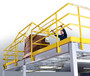 Tractel MZ SERIES – Pivoting Mezzanine Safety Gate – 64”(W) x 42”(H), Carbon Steel, Yellow Powder Coat (MZ14-64PC)