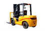 EKKO Diesel Forklift with solid pneumatic tires 5,000 lbs Capacity
