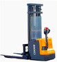 EKKO EB18E Full Powered Straddle Stacker   4,000 lb Capacity