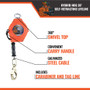 20  HYBRID HOG SRL W/ SNAP HOOK, CLASS 1