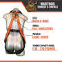 WARTHOG ® TONGUE AND BUCKLE HARNESS L-XL