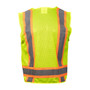 High Visibility Yellow Safety Surveyor Vest - 4XL
