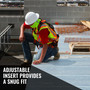 HARD HAT 4 PT. RATCHET FULL BRIM STYLE Orange