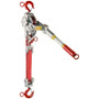 25-B - 1 1/2 Ton Web Strap Hoist w/ Hot Stick Rings