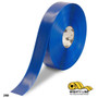 Mighty Line 2" Blue Solid Color Tape - 100' Roll - Safety Floor Tape