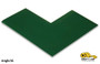 3" Wide Solid GREEN Angle - Pack of 100 - Floor Tape & Floor Marking