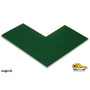 Mighty Line 3" Wide Solid Green Angle - Pack of 100 - Floor Tape & Floor Marking
