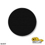 3.5 Black Solid Floor Tape Dot  “ Pack of 100
