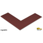 Mighty Line 2" Wide Solid Brown Angle - Pack of 100 - Floor Tape & Floor Marking