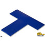 Mighty Line 2" Wide Solid Blue T - Pack of 100 - Floor Tape & Floor Marking