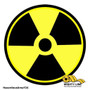 Mighty Line Caution Hazardous Area Sign - 1 Sign - Floor Marking