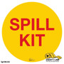 Mighty Line Spill Kit, Floor Sign, Industrial Strength, 36" Wide