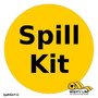 Mighty Line Spill Kit Available Here Sign - 1 Sign - Floor Marking