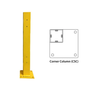 Double Rail Corner Column