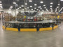 8" Floor-Mounted Barriers