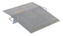 Vestil Aluminum Hand Truck Dock Plate - 30 In. x 30 In. 500 lb - Silver