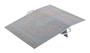 Vestil Aluminum Hand Truck Dock Plate - 30 In. x 30 In. 500 lb - Silver