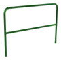 Vestil Aluminum Pipe Safety Railing - 72 In. Length - Green