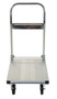 Vestil Aluminum Platform Truck With Polyurethane Casters - 18-1/2 In. x 30 In. 400 lb - Silver