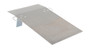 Vestil Aluminum Hand Truck Dock Plate - 30 In. x 48 In. 500 lb - Silver