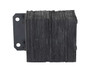 Vestil Laminated Rubber Dock Bumper - 10 In. x 14 In. x 4-1/2 In. - Black