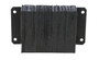 Vestil Laminated Rubber Dock Bumper - 12 In. x 18 In. x 4-1/2 In. - Black