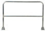 Vestil Aluminum Pipe Safety Railing - 60 In. Length - Silver