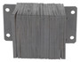 Vestil Laminated Rubber Dock Bumper - 10 In. x 14 In. x 6 In. - Black