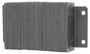 Vestil Laminated Rubber Dock Bumper - 10 In. x 18 In. x 4-1/2 In. - Black
