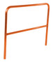 Vestil Aluminum Pipe Safety Railing - 60 In. Length - Orange