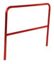 Vestil Aluminum Pipe Safety Railing - 60 In. Length - Red
