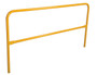 Vestil Aluminum Pipe Safety Railing - 84 In. Length - Yellow