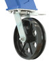 Vestil Steel Knock-Down Adjustable Height Gantry Crane with V-Groove Ductile Steel Casters - 15 Ft. Wide x 7 Ft. Max Usable Height 4,000 lb - Blue