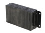 Vestil Laminated Rubber Dock Bumper - 12 In. x 24 In. x 6 In. - Black