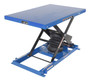 Vestil Steel Heavy-Duty Air Bag Scissor Lift Table - 48 In. x 32 In. 1,000 lb - Blue
