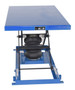 Vestil Steel Heavy-Duty Air Bag Scissor Lift Table - 48 In. x 32 In. 1,000 lb - Blue