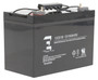 Vestil Factory Installed Lead Acid Absorbed Glass Mat AGM Upgrade - 12 Volt 100Ah Battery Quantity 1