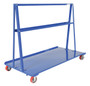 Vestil Steel A-Frame Cart - 36 In. x 72 In. 2,000 lb - Blue