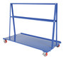Vestil Steel A-Frame Cart - 36 In. x 72 In. 2,000 lb - Blue
