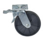 Vestil Glass Filled Nylon Total Locking Swivel Casters - 8 In. x 2 In. For Steel Gantry Cranes 2,000 lb