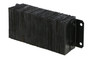 Vestil Laminated Rubber Dock Bumper - 10 In. x 24 In. x 6 In. - Black