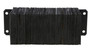 Vestil Laminated Rubber Dock Bumper - 10 In. x 24 In. x 6 In. - Black