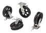 Vestil Cast Iron Swivel V-Groove Casters - 8 In. x 2 In. For Aluminum Gantry Crane Models 2,000 lb