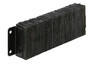 Vestil Laminated Rubber Dock Bumper - 10 In. x 30 In. x 4-1/2 In. - Black
