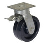 Vestil Phenolic Total Locking Swivel Casters - 8 In. x 3 In. For Steel Gantry Cranes 6,000 lb to 8,000 lb