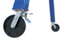 Vestil Steel Adjustable Height Gantry Crane with Total Locking Phenolic Casters - 15 Ft. Wide x 12 Ft. Max Usable Height 4,000 lb - Blue